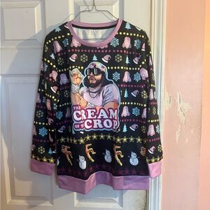 Macho man Randy Savage Christmas sweatshirt the cream of the crop
